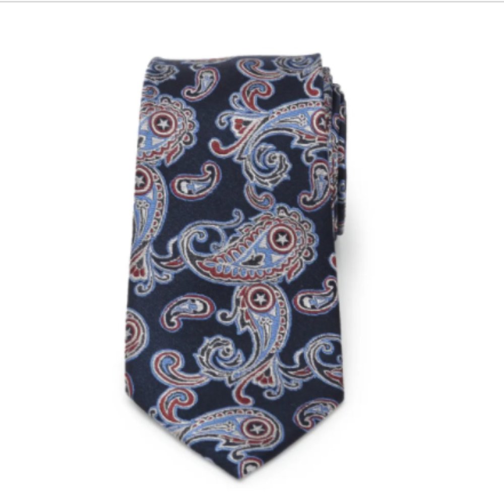 Dior 100% Paisley Silk Tie
